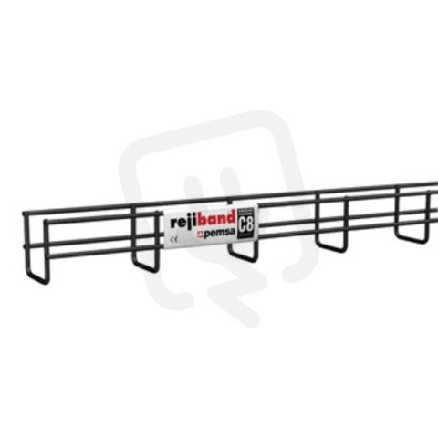 Drátěný kabelový nosník, 60 x 60 x 3000 mm, černý ERICO WBT60X60BA 820001