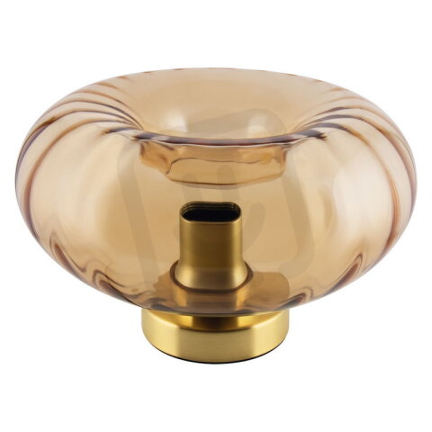 Stolní lampa Decor Gold Glass Table E27 Gold OSRAM 4058075850682