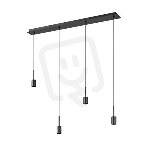 Decor Needle Pendant Linear 4xE27 Dark Grey OSRAM 4058075848528