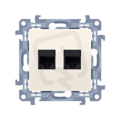 Zásuvka datová RJ45 kat. 5e + telefonní