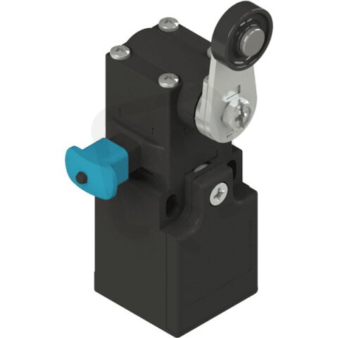 Koncový spínač s kladkou a rolnou - M16x