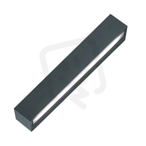 SMD venkovní svítidlo 2x9W,1590lm.4000K, IP44,antracit ECOLITE Z1381B1-CR