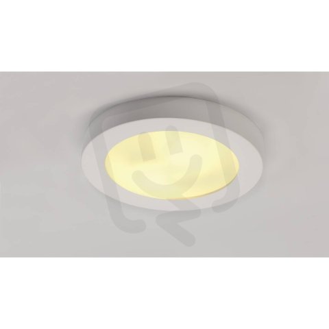 PLASTRA 105 stropní svítidlo TC-DSE kulaté bílá sádra max. 50 W SLV 148001