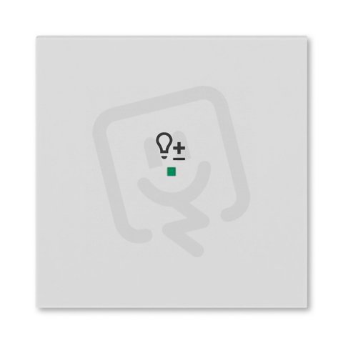 ABB Levit Kryt 1násobný symbol stmívání šedá 6220H-A01004 16