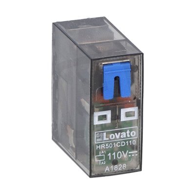 Lovato HR501CD110 Miniaturní relé 1 zap/vyp 16A 110VDC+LED