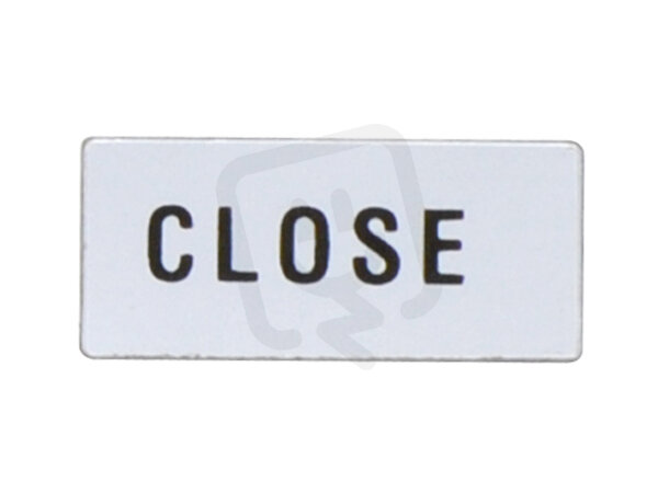 Lovato LPXAGB230 Štítek ''CLOSE''