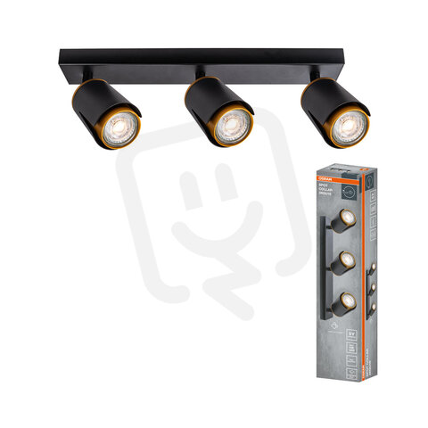 LED SPOT COLLAR BLACK 3XGU10 OSRAM 4099854589409