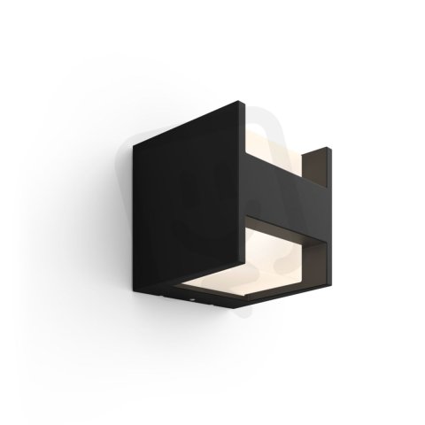 Philips Hue White Fuzo 17444/30/P7 LED venkovní nástěnné 1150lm 2700K IP44 černá