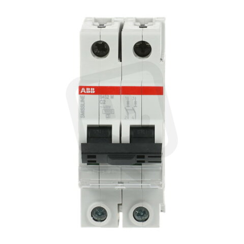S452M-C2 Jistič 2 Pólový char.C 2A 10000 230/400V ABB 2CCS472001R0024