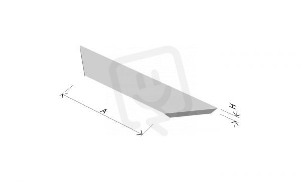 Arkys ARD-34830103 Víko T-kusu LIGHT LINEAR VTLL 90°-R50 100 ''SZ''