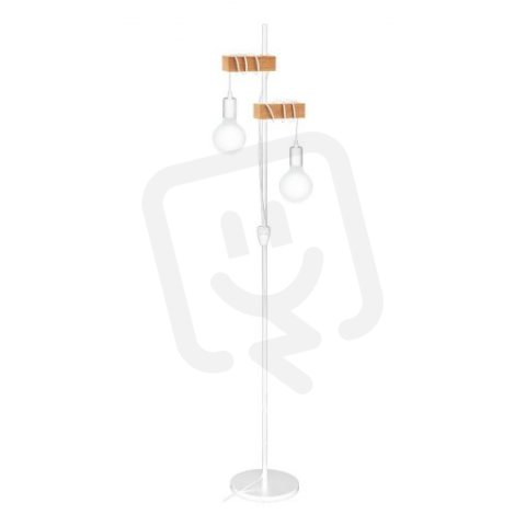 Stojací svítidlo TOWNSHEND bílá/dub 20W IP20 EGLO 33167