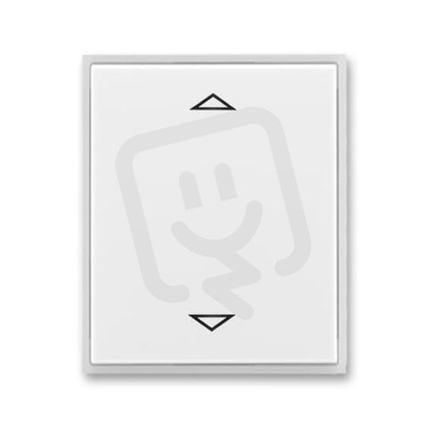 Kryt spínače žaluz s krátk ovl 3299E-A00110 01 bílá/ledová bílá Element Time ABB