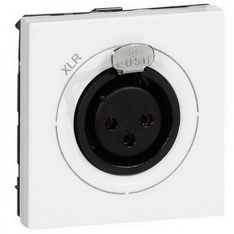 MOSAIC ZÁSUVKA XLR SAMICE 2MODULOVÝ LEGRAND 078755