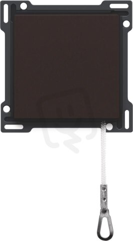 Středový kryt se šňůrovým mechanismem-DARK BROWN NIKO 124-63906