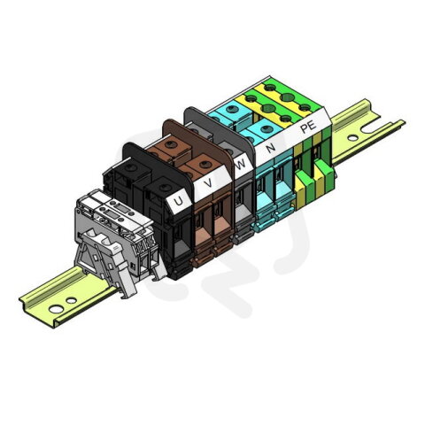 Stožárová výzbroj SV 6.35.5/2 (dva nosiče pojistek) ELEKTRO BEČOV H116225