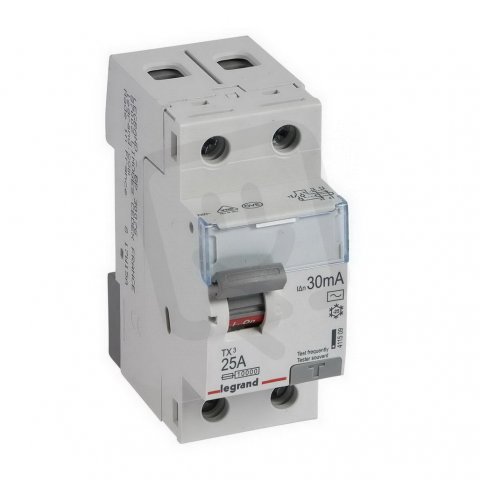 Legrand 411843 DX3 CHRÁN. 2P 63A 30MA B