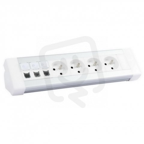 54616 ST.BLOK 4X2P+T,3XRJ45 FTP6