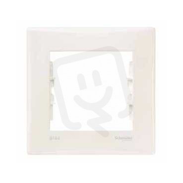 Schneider SDN5810123 Rámeček IP44 jednonásobný, cream
