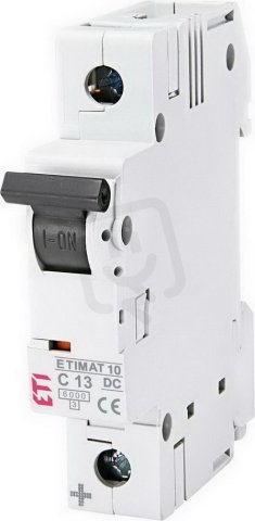 Jistič ETIMAT 10-DC 1p C13 6kA ETI 002137715