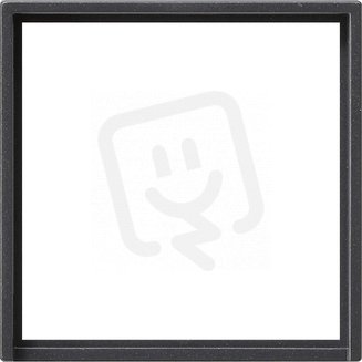 Rámeček adaptéru 50x50 čtverec System 55 antracit GIRA 028228