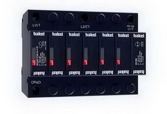 Svodič impulzních proudů a rázového přepětí HAKEL HLSA7-720/2+1 IT SPD typ 1+2