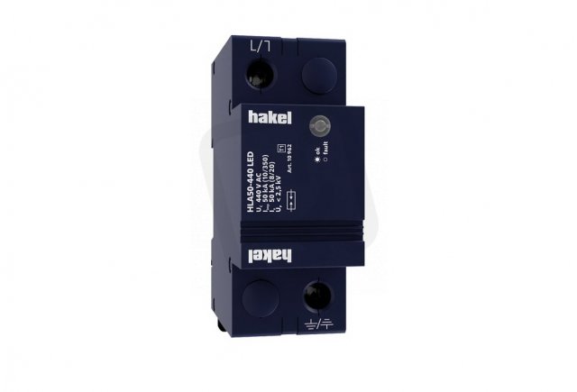 Svodič impulzních proudů HLA50-440 LED SPD typ 1 HAKEL 10962