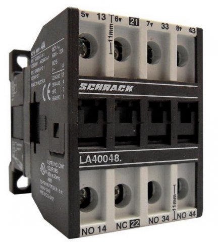 Stykač PLC 3Z+1R 24V DC SCHRACK LA400485N-