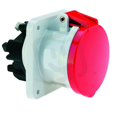 Zásuvka vestavná 63A 5p 400V IP44 6h Quick-Connect BALS 130114