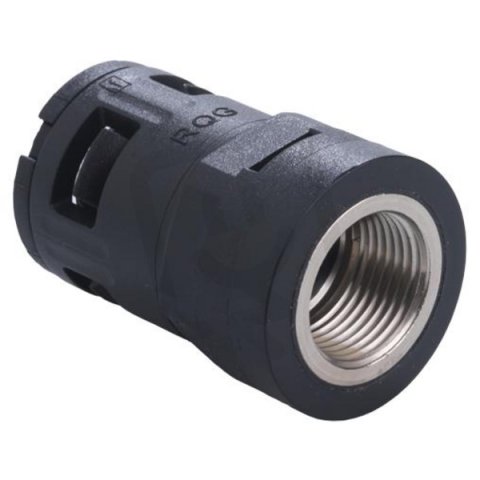 Hadicová spojka šroubovací, černá, pro průměr 13,0mm AGRO 5020.075.209