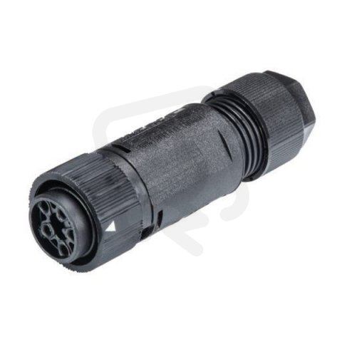 zásuvka na kabel RST mini, 5-pól, černá WIELAND 46.051.4553.1