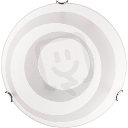 Stropní a nástěnné svítidlo Chameleon 400 bílá 2x60W IP20 E27 COMPOLUX 912554/08