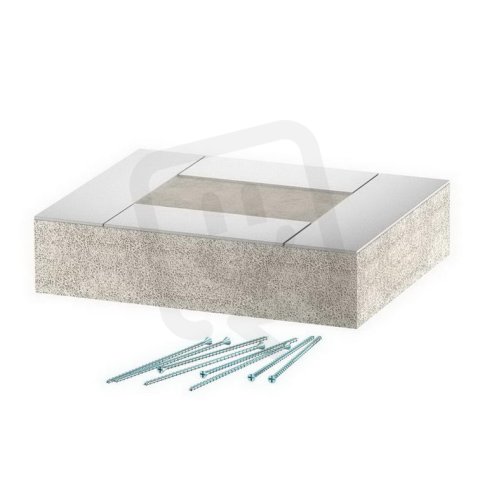 OBO PLCD E090810 Koncový díl pro PYROLINE Con 100x80 šedá