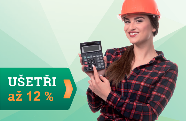 Zaregistruj se a získej SLEVU až 12 %