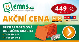 ODBOČNÉ KRABICE OBO V AKCI