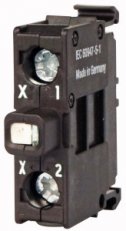 Eaton M22-LEDC-R Prvek LED, šr.svorky, zadní upevnění,12-30VAC/DC,8-15mA,červená