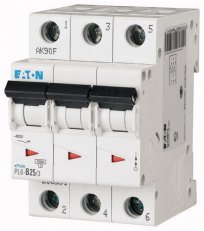 Jistič Eaton PL6-B25/3 (6kA) 25A 3-pólový 286591