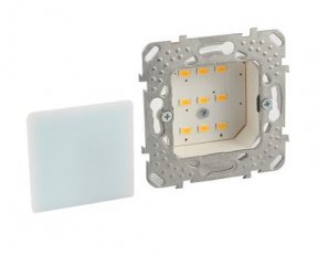 Schneider MGU3.001LED Orientační LED svítidlo, bílé teplé (3000K)