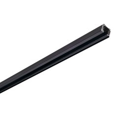 EUTRAC triokruhova lista 1m cerna 230V SLV 145100