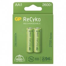 GP nabíjecí baterie ReCyko 2700 AA (HR6) 2PP /1032222270/ GP BATTERIES B2127