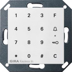 Gira 260503 Gira Keyless In kódovací klávesnice System 55 čistě bílá