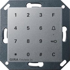Gira 260526 Gira Keyless In kódovací klávesnice System 55 F hliník