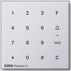 Gira 260566 Gira Keyless In kódovací klávesnice Gira TX_44 (IP44) čistě bílá