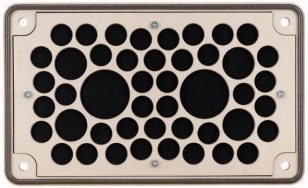 Eaton 10145 Kabelová příruba s kruhovýni výřezy + pěnová guma F3A-D
