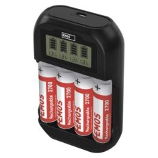 EMOS nabíječka baterií BCN-41D + 4AA 2700 /1603028000/ EMOS N9331