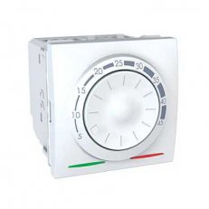 Unica Termostat pro podlahové vytápění otočný, Polar SCHNEIDER MGU3.503.18