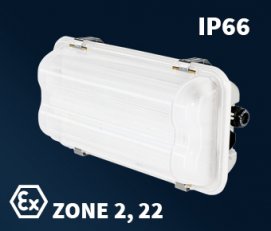 BASET-N-Em-LED-350-4K, IP66, 1h