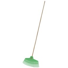 Xtline P90801 Hrábě plast. s dřev. násadou zelené, G642