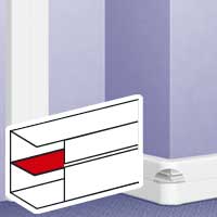 Legrand 010472 DLP, PŘEPÁŽKA ODDĚL. H50, 2M