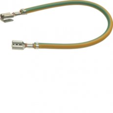 Hager L4181GNGE Pospojovací lanko pro parapet. kan., Cu 4 mm2 L= 150 mm