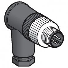Schneider XZCC12MCM40B Konektor 12 mm